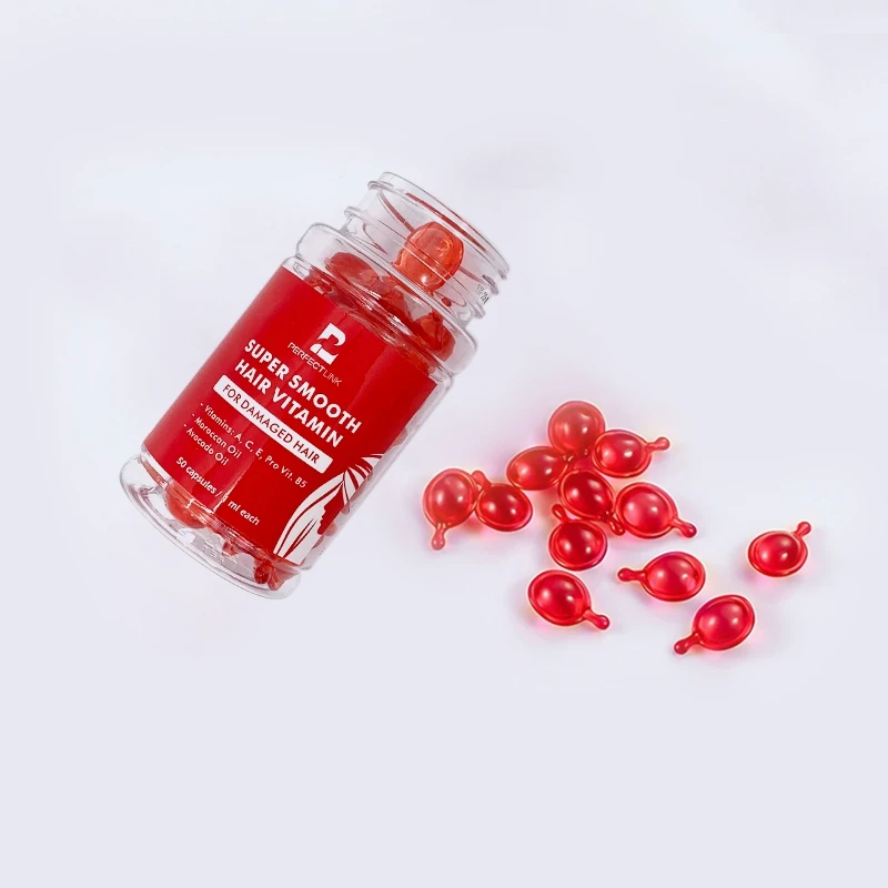 Factory Price Vitamins A C E Moisturizing Hair Care Repair  Hair Growth Oil Serum Capsules For Normal Hair