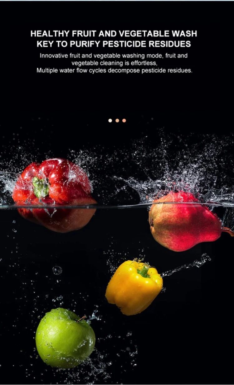 Free installation Household Table Small Plastic Counter Top Kitchen Dish Washer