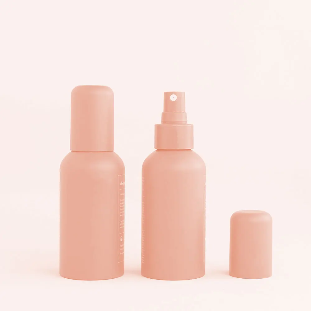 Wholesale Premium 100Ml 120Ml 4OZ 8OZ Matte Orange Pink Blue Green Cosmetic Spray Bottle For Cosmetics Or Hair