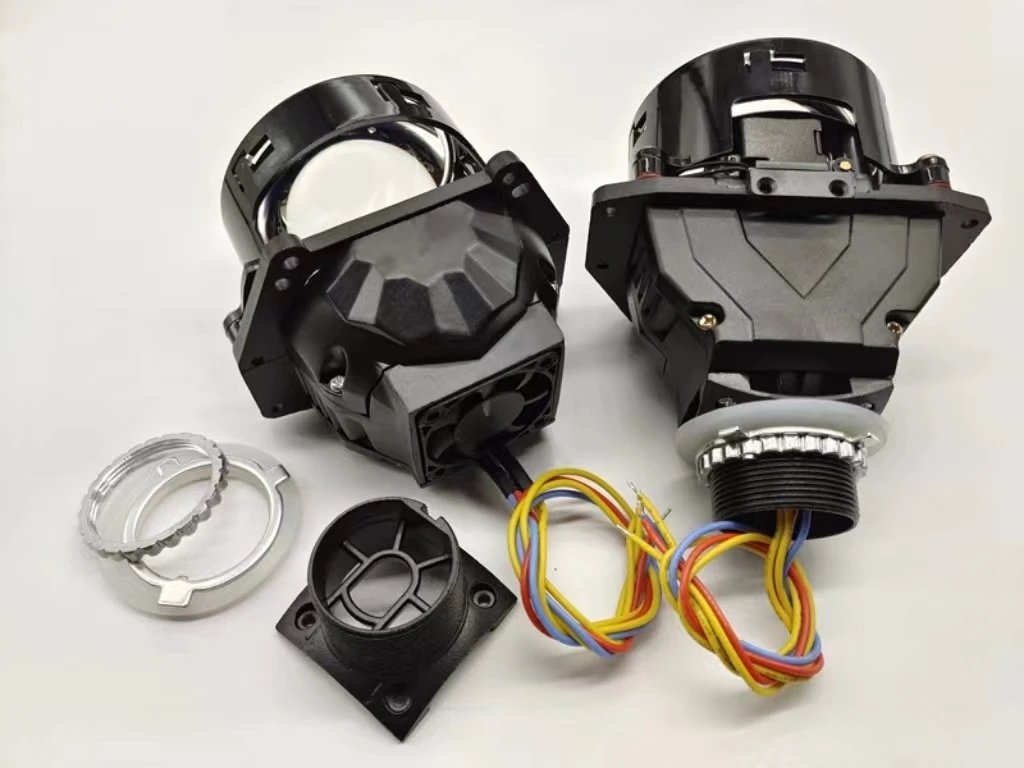 2022 3.0 Inch R8 Bi-led Projector Lens For H7 Car Headlight Tuning Matrix Led Lights 7590lm