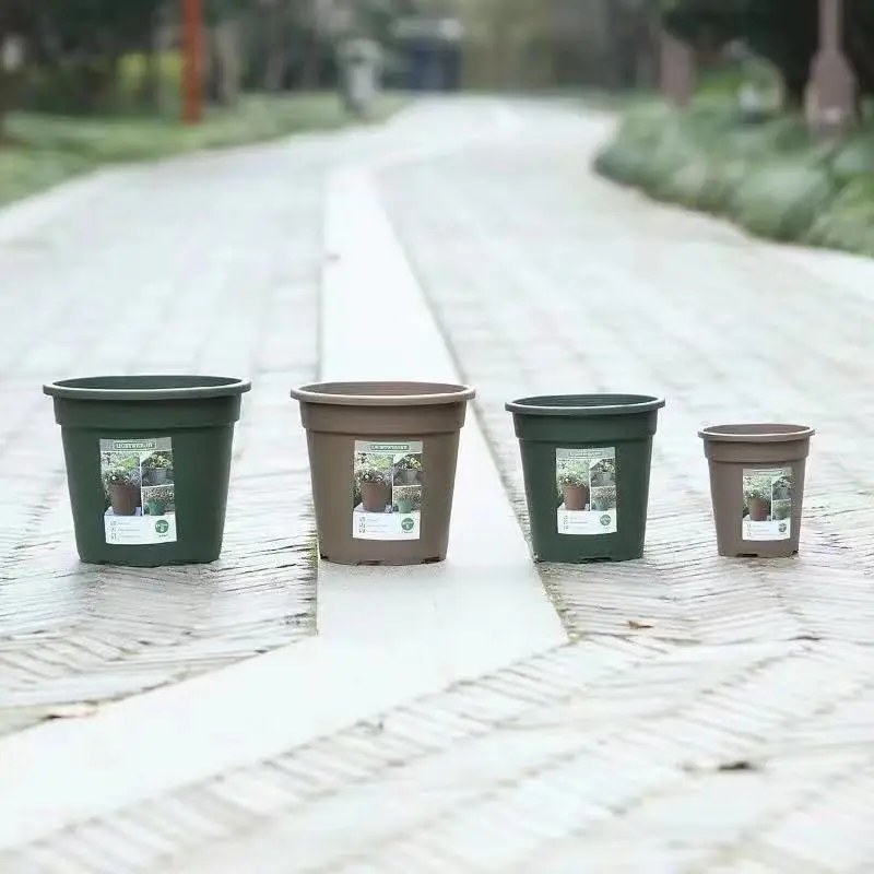 Multi Colors Gallon Flower Pots And Planters Garden Pots Planters Outdoor Plastic Flower Pots