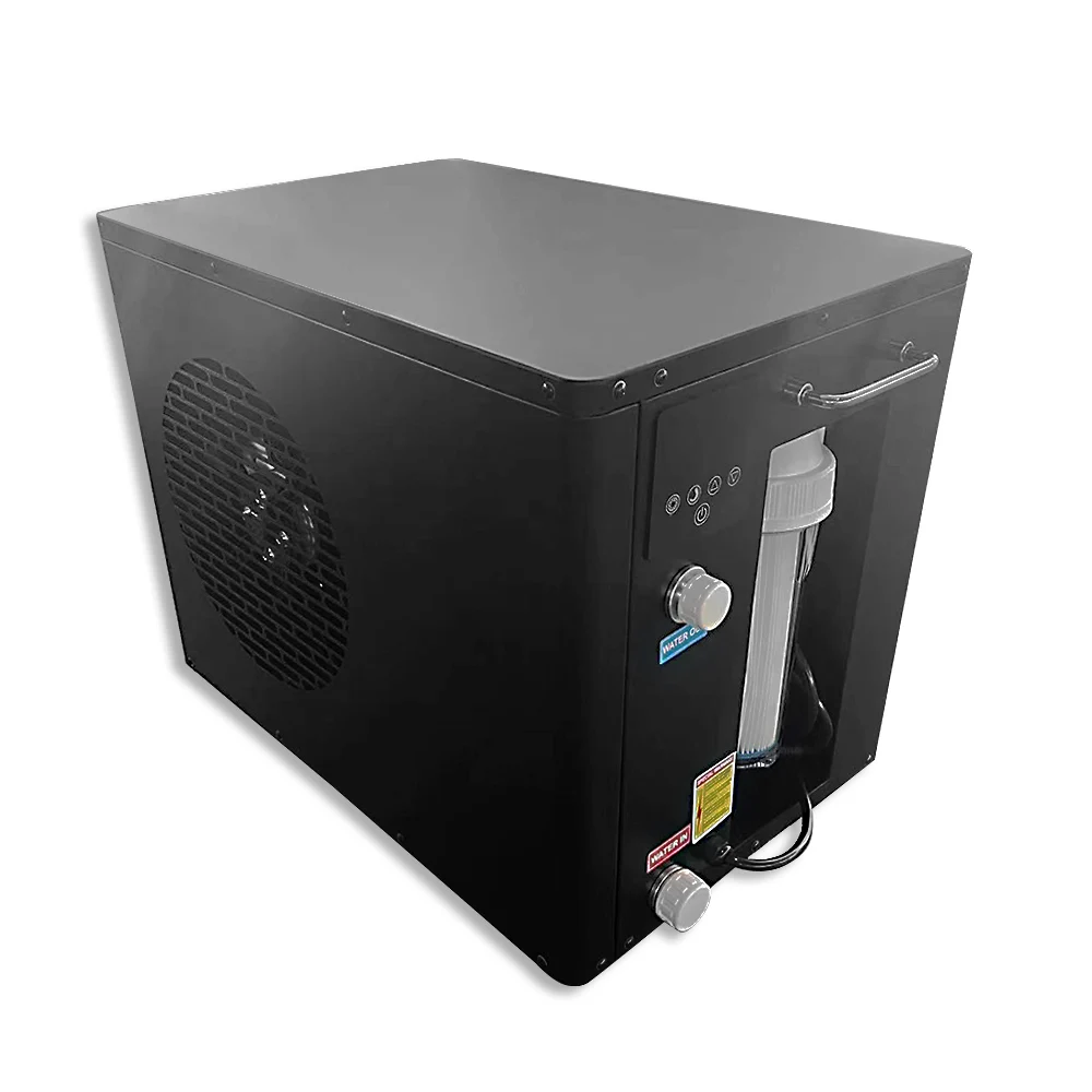 New PVC Water Chiller Wifi Control O3 1 hp Glycol Chiller Ice Bath Cold Plunge With Water Chiller