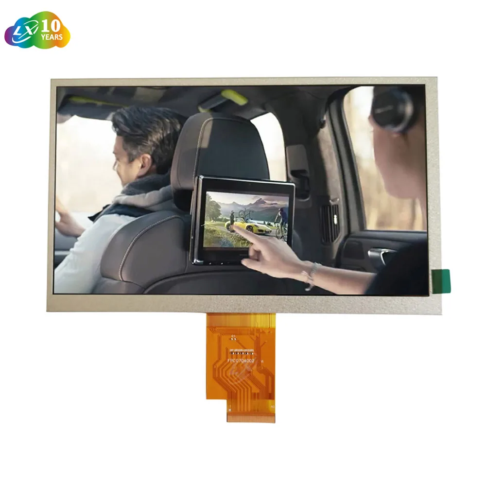 
LXDisplay Hot 7inch 1024*600 IPS LCD display 7 inch tft lcd with lvds interface PCAP Capacitive touch screen 7 inch screen 