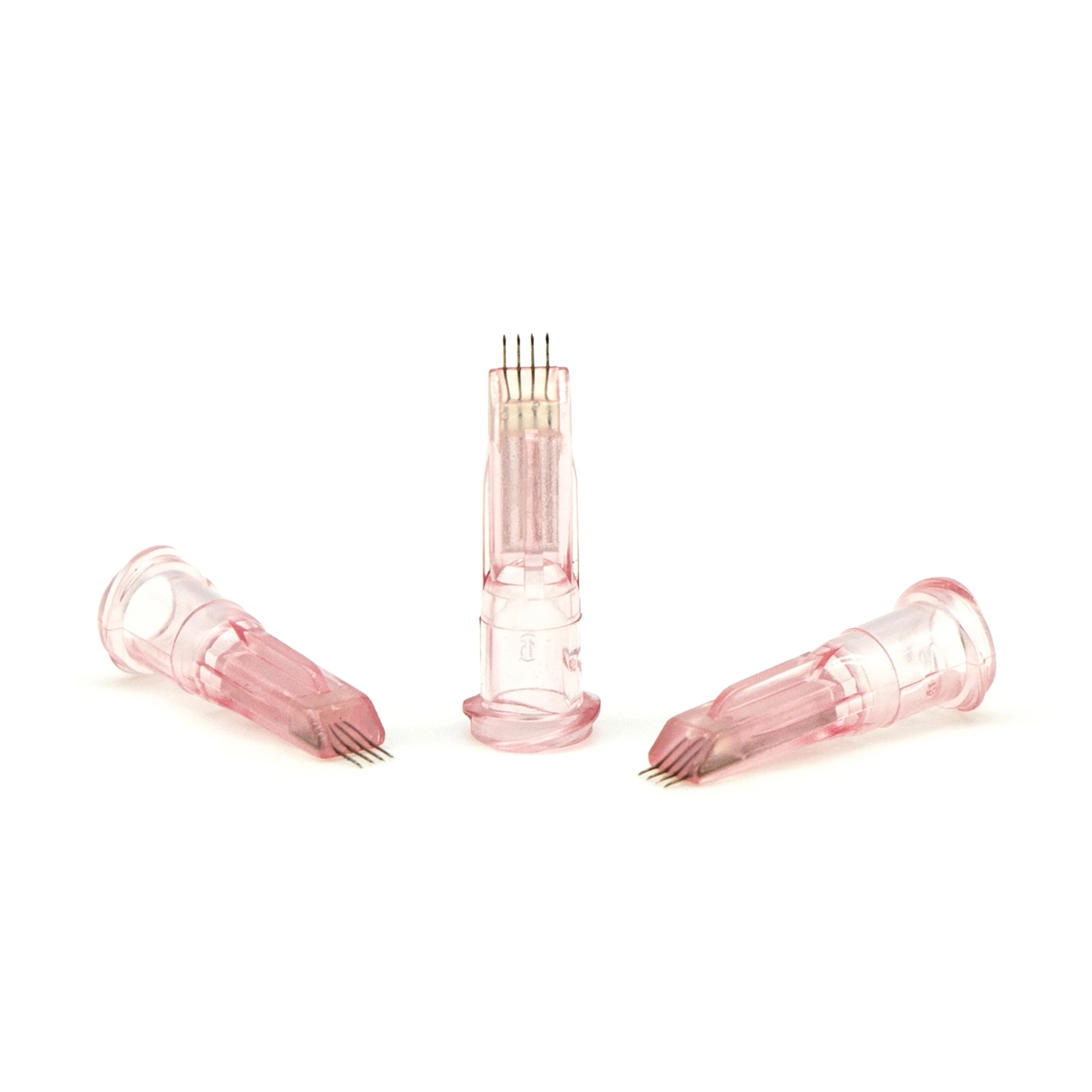 4 pins nano needle 1.5mm medical stainless steel multi sharp tips beauty needle for wrinkles around the eyes, nasolabial lines