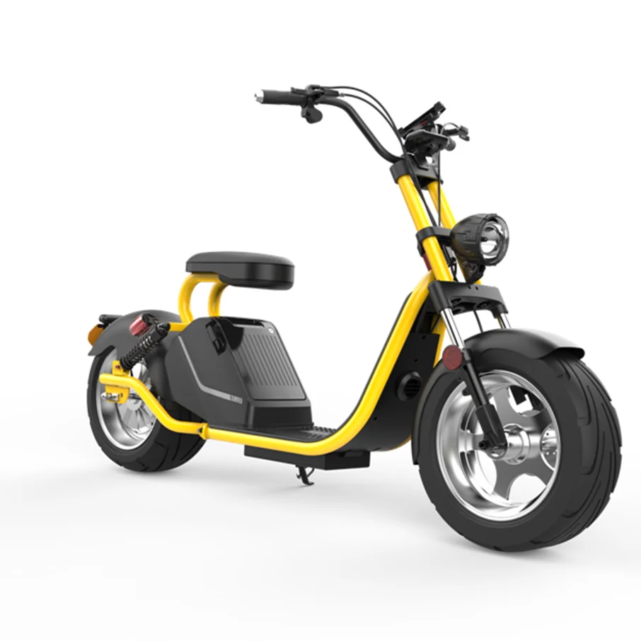 2000 Watts 20Ah Electric Citycoco Scooter Max Speed 75KM/H Road Legal E-bike with EEC SoverSky SL3.0 Motorcycle Electric Bike