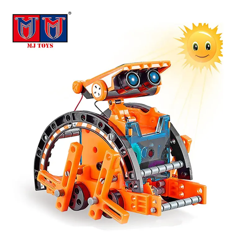 Diy Assembled 12-In-1 Self-Mounted Solar Toy Car Intelligent Stem Solar Robot Kit Toys For Kids