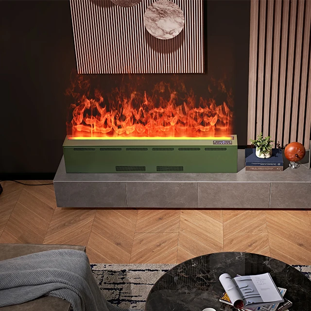 Новый дизайн модели 3d водяной паровой камин с нагревателем и музыкой