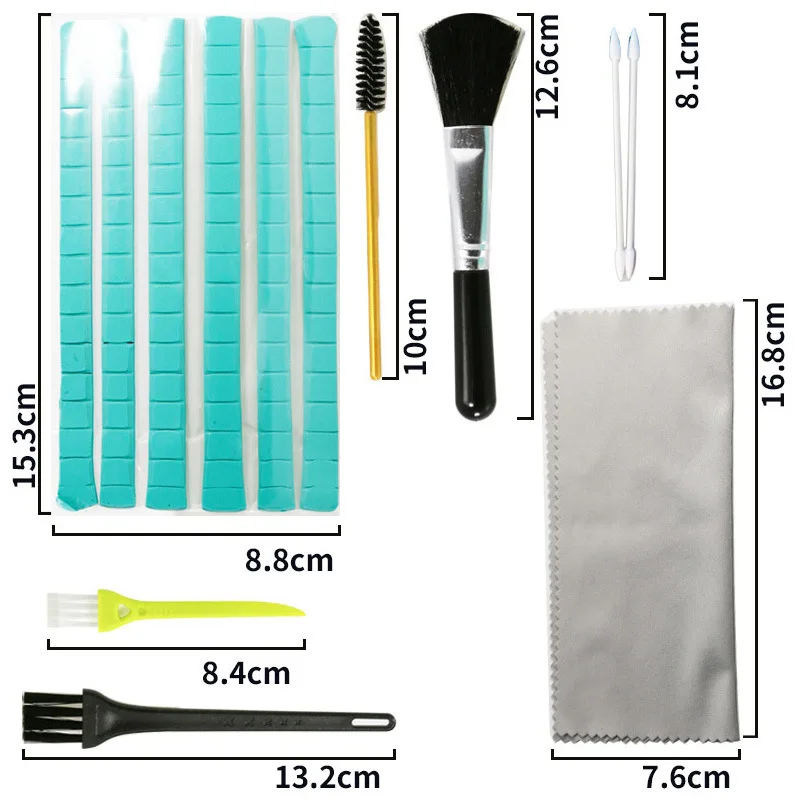 Объектив для смартфонов с зарядным портом беспроводные наушники чехол для чистки микрофибры шпатлевка липкий очиститель комплект