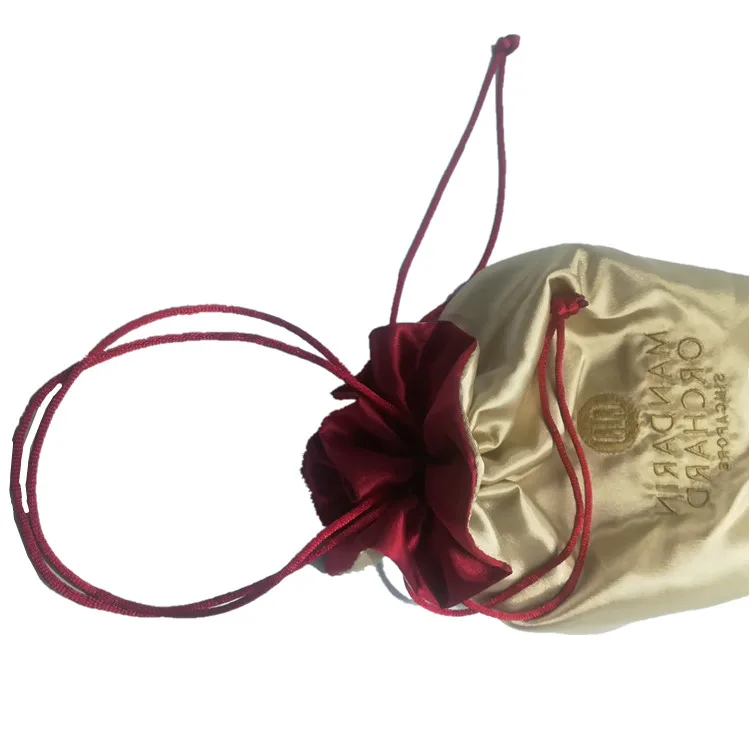 Шёлковая Подарочная сумка для ювелирных изделий с логотипом на заказ