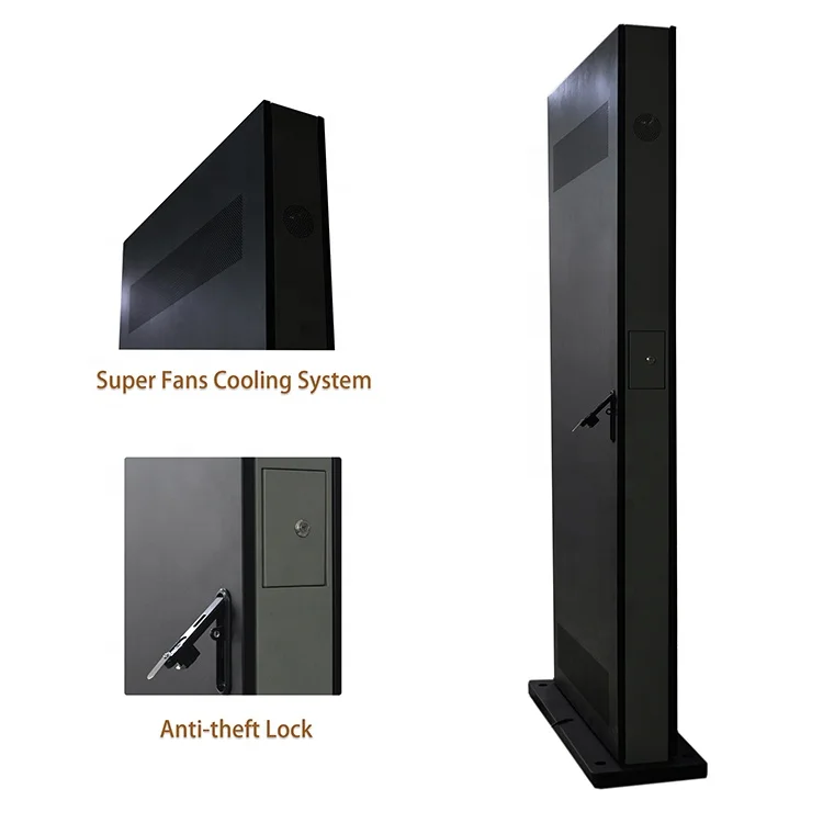 
43 55 65 optional size smart advertising display outdoor LCD digital signage 
