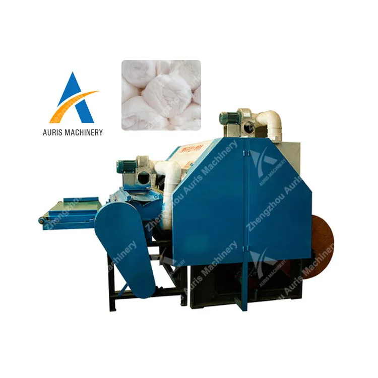 Polyester fiber production machines cotton carder recycled polyester staple fiber opening carding machine price