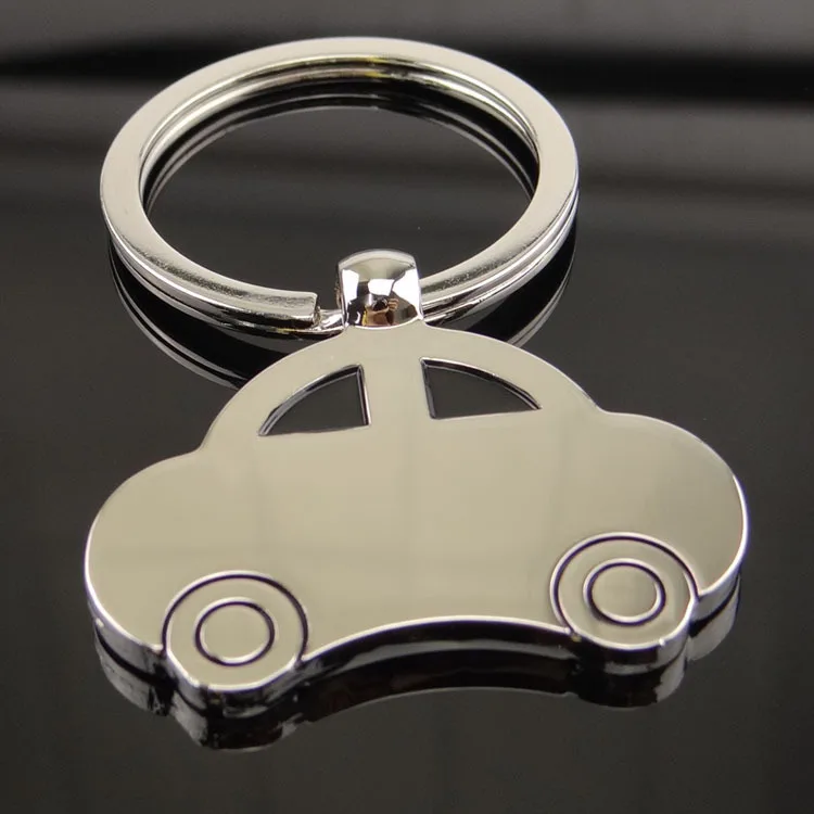 Creative Gifts Auto Metal Turbo Gear Hub Pendant Brake Disc Shock Absorber Bulk Key Chain Ring Blank Metal Car Shaped Keychain