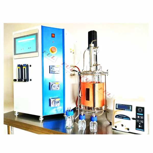 
Chemical Laboratory Glass Fermentor , Stainless steel Bio reactor 100l fermentor bioreactor 