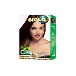 Italy Formula Salon Use Semi Permanent Non Allergic Hair Color Cream 100% Gray Coverage Hair Dye