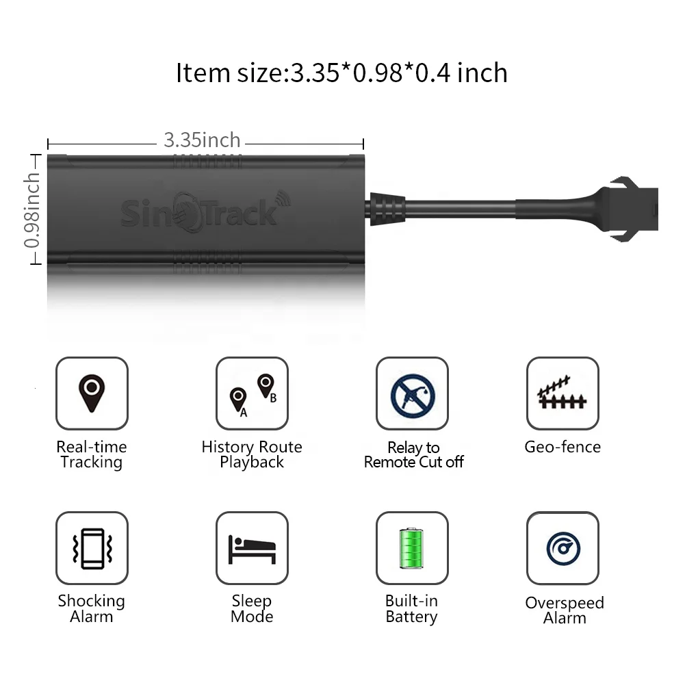  SinoTrack лучшая покупка ST-901M Встроенный GSM GPS антенна Анти-кражи система сигнализации автомобиля