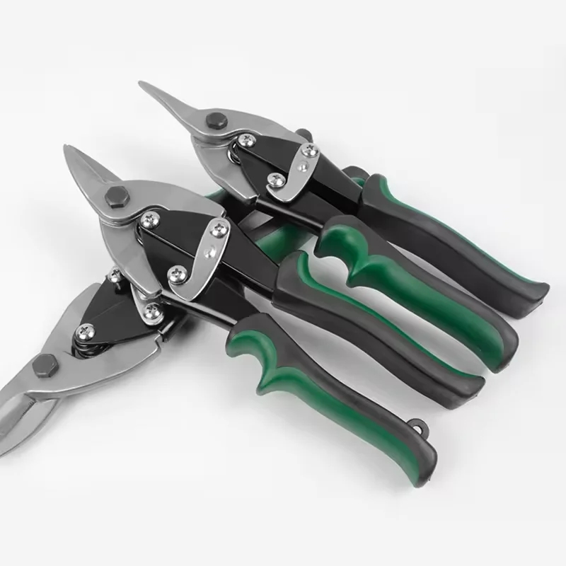 New Iron Sheet Cutters Hand Tool Aviation Scissors Chrome Vanadium Metal Straight Aviation Tin Snip