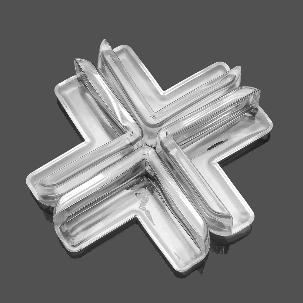 Transparent Anti-collision Angle PVC Pad Child Safety Corner Guard Baby Collision Proof Protector Table Corner Bumper