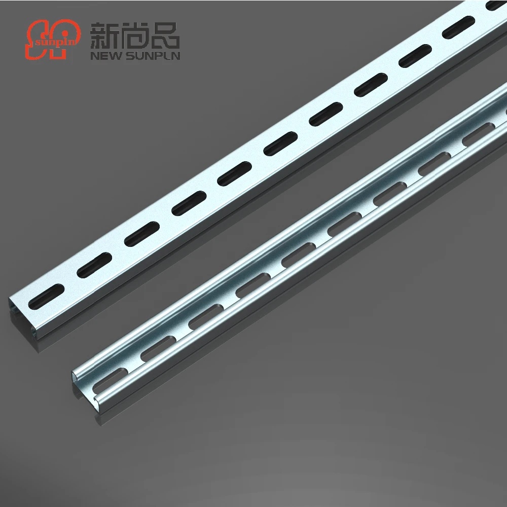Galvanized anti seismic bracket punching C channel steel 41*21 stainless steel structural steel  c type channel