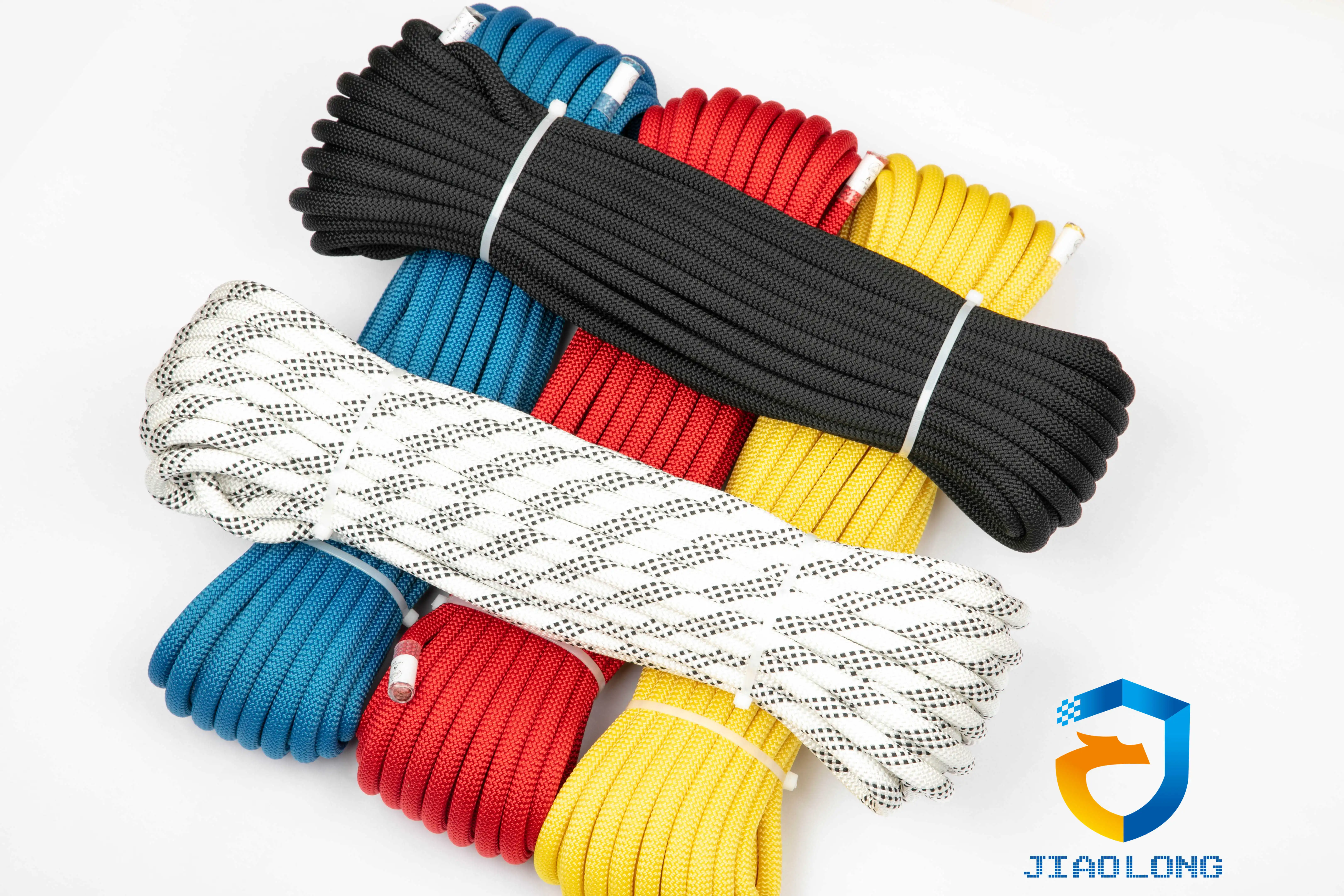 Industry CE EN 11 MM Ultra low stretch STATIC ROPE TYPE A