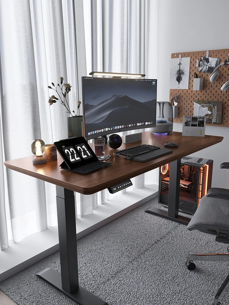 Wholesale Office Motorised Telescoping Height Adjustable Table Electronic Smart Standing Desk