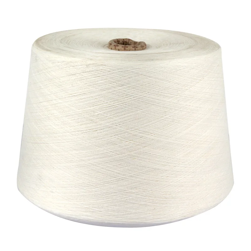 Hemp cotton 55/45 Ne16/1 blended yarn for weaving