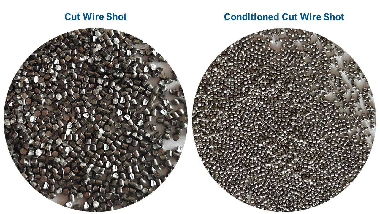 Conditioned Carbon Steel 2.5 0.4mm 0.6mm 0.8mm CW1.2 CW1.5 Stainless Steel Cut Wire Shot
