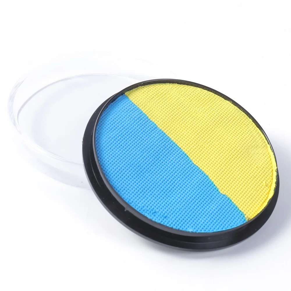 Queens factory 30g Large Capacity Water-based Facial Paint Washable Eyeliner double Color Single Makeup Facial Painting