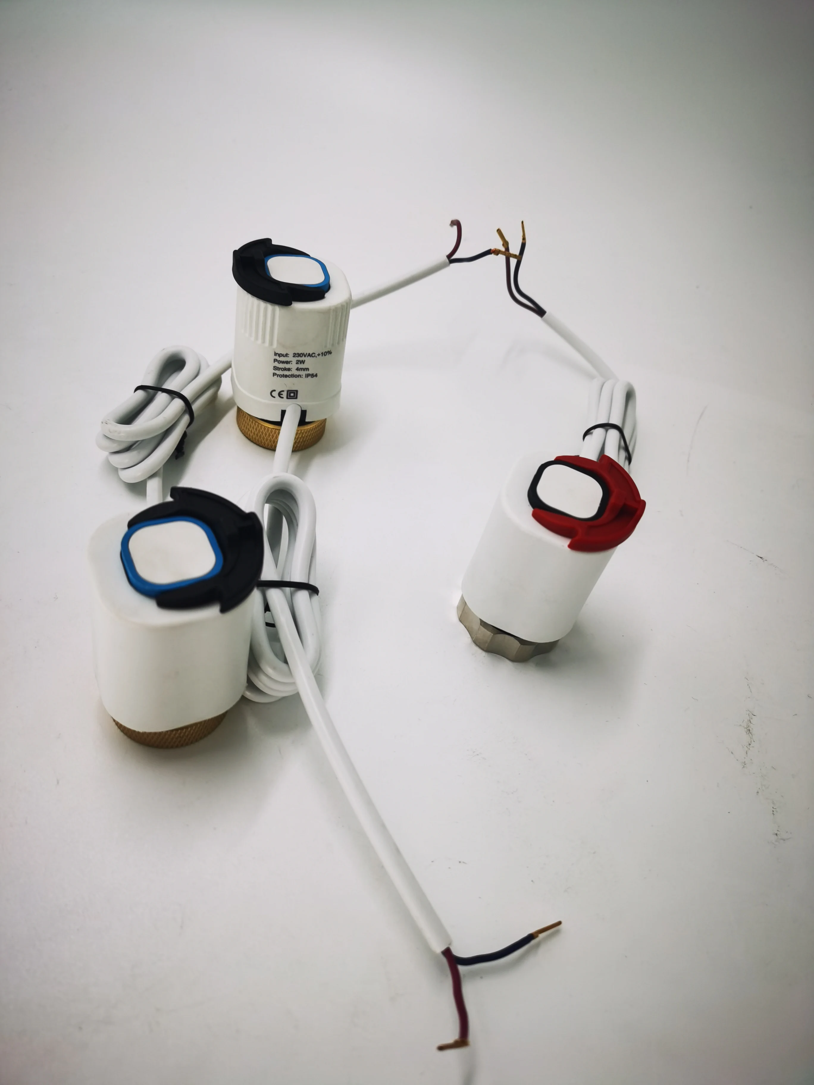 Floor Heating Electric Thermal Actuator M30*1.5mm Thermostatic Valve Actuator For Underfloor Heating System