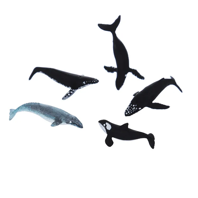Y 1840 DIY 3D Mini Whale Resin Filler Plastic Vase Filler Small Mould Filler Resin Jewelry Making