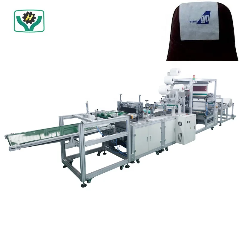 High perfomance fully automatic suitable for mass production machine for bus headrest cover