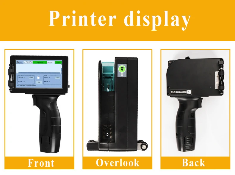 Промышленный ручной струйный принтер Coditeck, 600 точек/дюйм, 12,7 мм, заводская цена