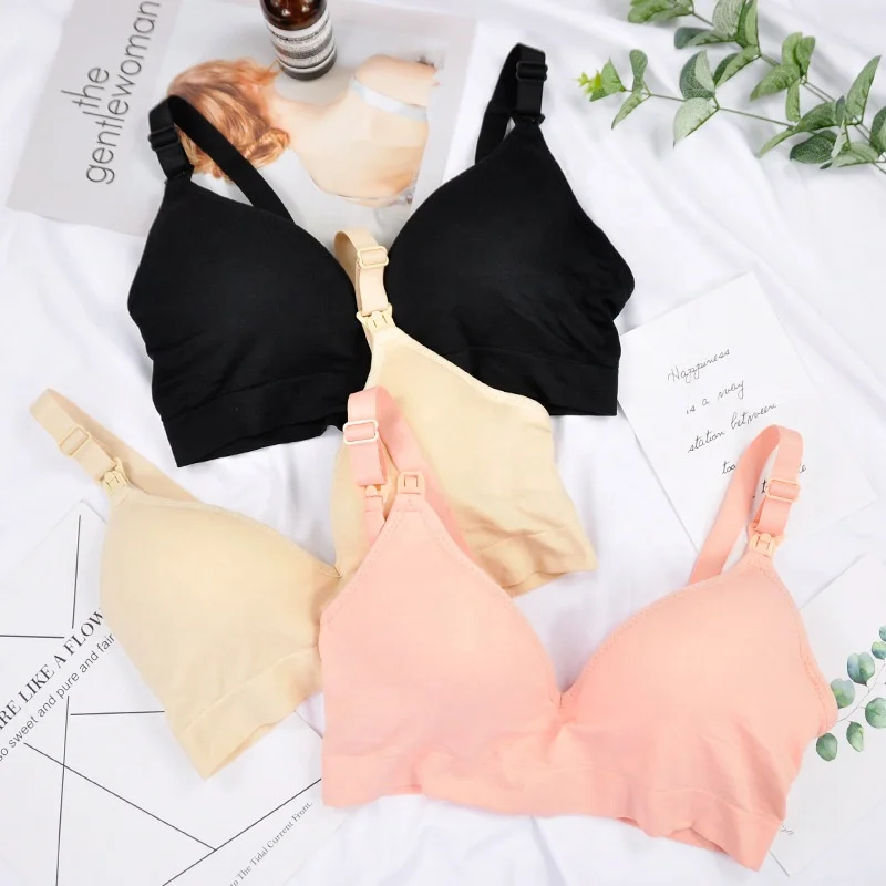 4052 Breastfeeding Bra Pregnancy Clothes Maternity Nursing Bra Feeding Bra for Soutien Gorge Allaitement Pregnant Women