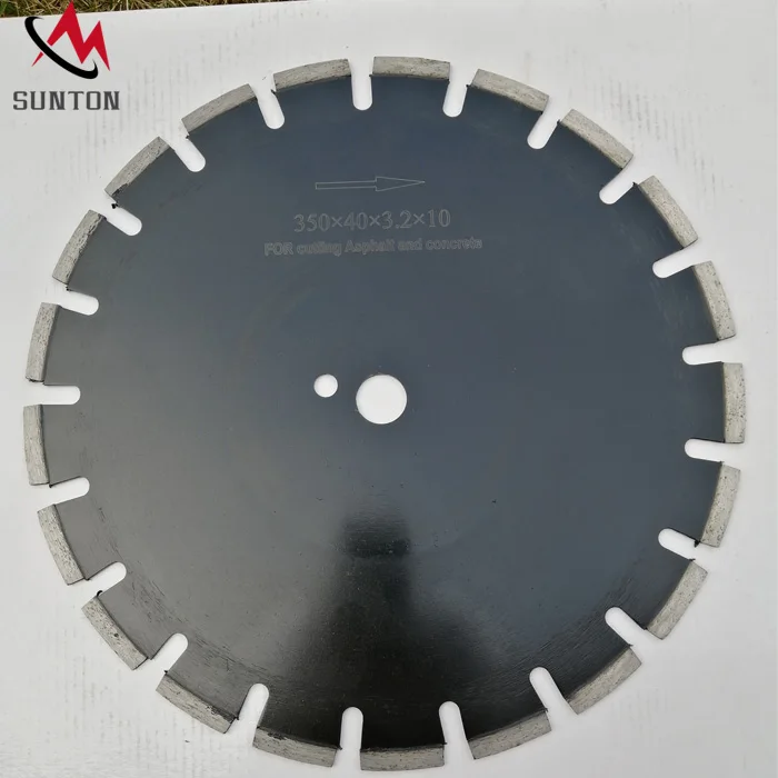 Brazing  14 inch  350 mm diamond cutting  disc for  hard marble granite  stone diamond saw blade  for concrete asphalt cutting