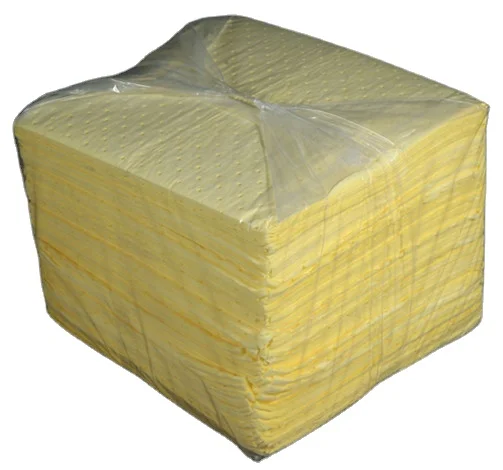Custom Printing Logo Oil Absorbing Pat For Fuel Spill Absorbent For Safety