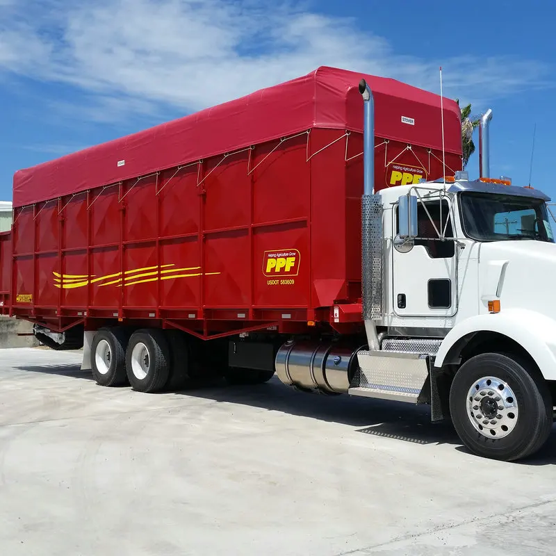 Best Selling Waterproof Tarp Famous Box Truck Systems Auto Dump Trucks Coated Industrial Fabric Tarpaulin