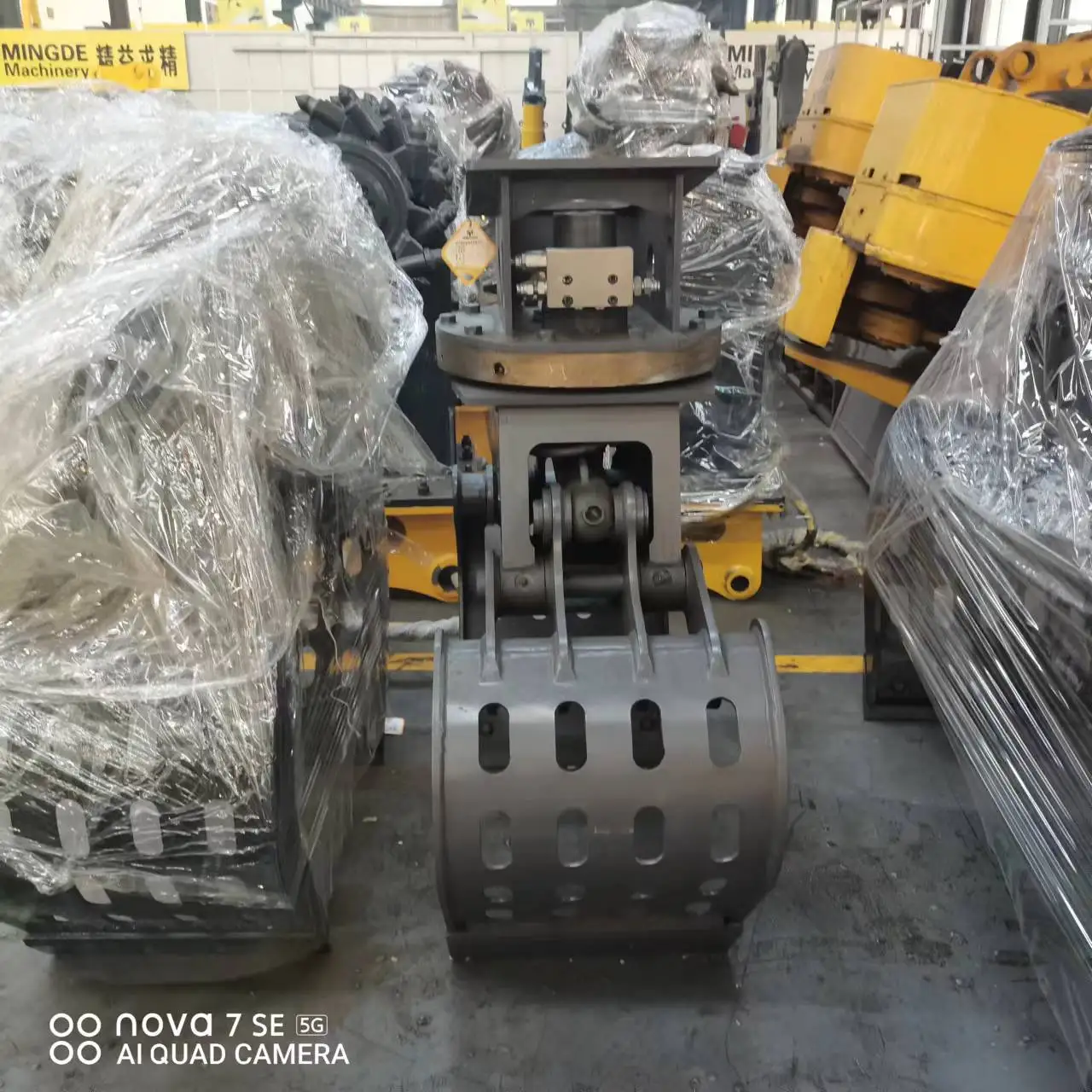 hot sale 2023 factory hydraulic excavator demolition brick and wood structures demolition grapple