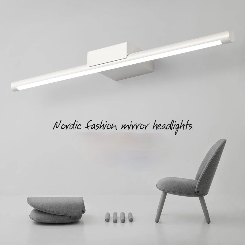 Post Modern Waterproof IP44 Fashionable Aluminum Housing Neutral White Indoor Mirror Led Wall Lights Bathroom