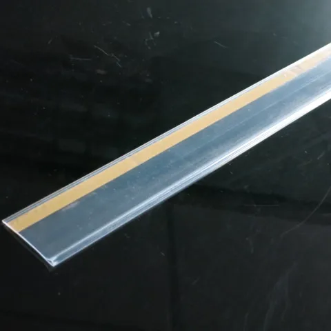 supermarket hangning shelf plastic price label holder