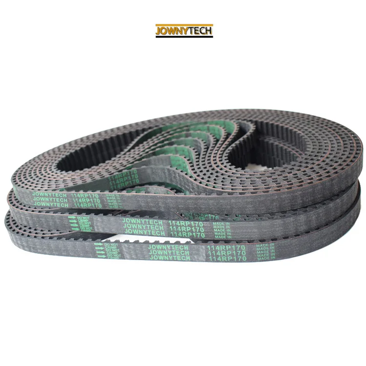 Rubber HNBR timing belt for DAEWOO LANOS 96183351 CORREA TIEMPO 127RU25 rubber CR timing belt for chevrolet AVEO