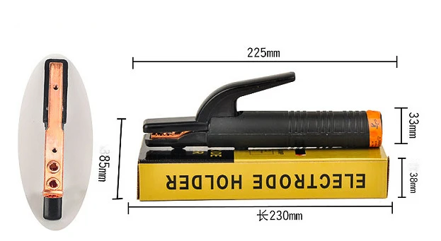 500A heavy duty electrode holder thickened copper forging and pressing electrode American pure copper 800A electrode hold