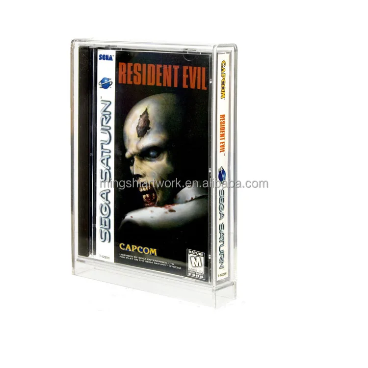 Acrylic Display Case for Sega CD/Sega Saturn Game
