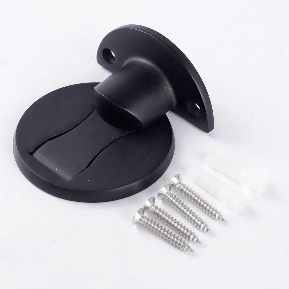 Magnetic Door Stops 304 Stainless Steel Door Stopper Hidden Door Holders Catch Floor Nail-free Doorstop Furniture Hardware