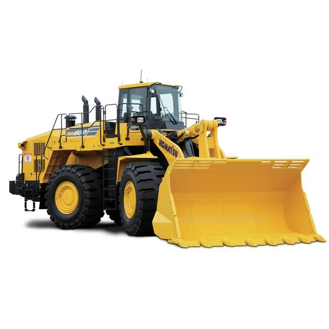 The Komatsu WA600-3 front wheel loader from Japan is for sale and delivers consistent results with its large capacity