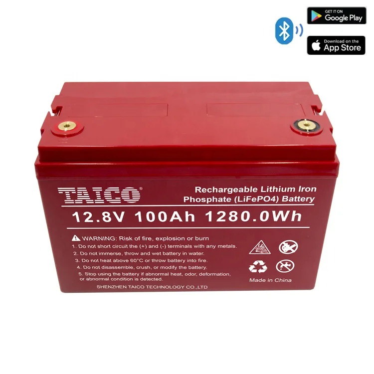 
12v 100ah lifepo4 batteries in a RV mobile home with solar system lithium ion battery 100ah 
