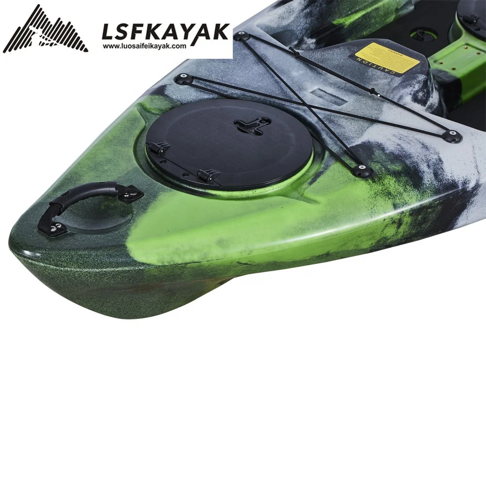 Одноместное кресло в форме яйца одного человека 10FT сверху сидение для рыбалки, каяк линейный полиэтилен низкой плотности (LLDPE Пластиковый каяк для продажи