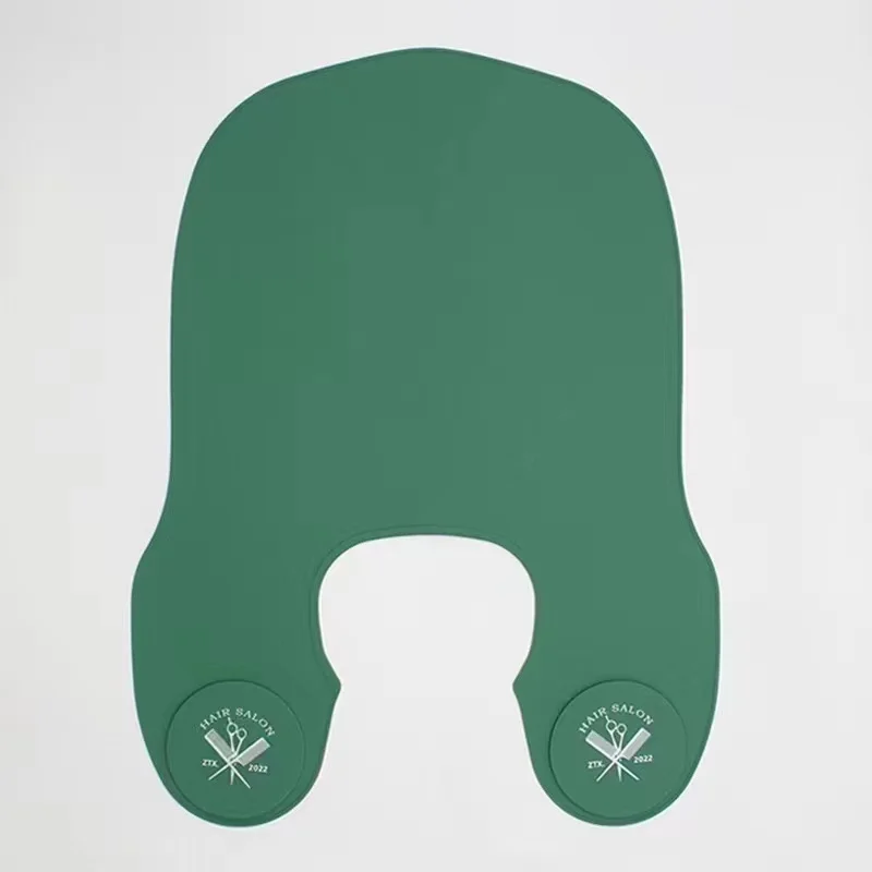 High quality  wholesale Silicone neck barber cape hair salon Silicone waterproof hairdressing cape Silicone barber big size cape