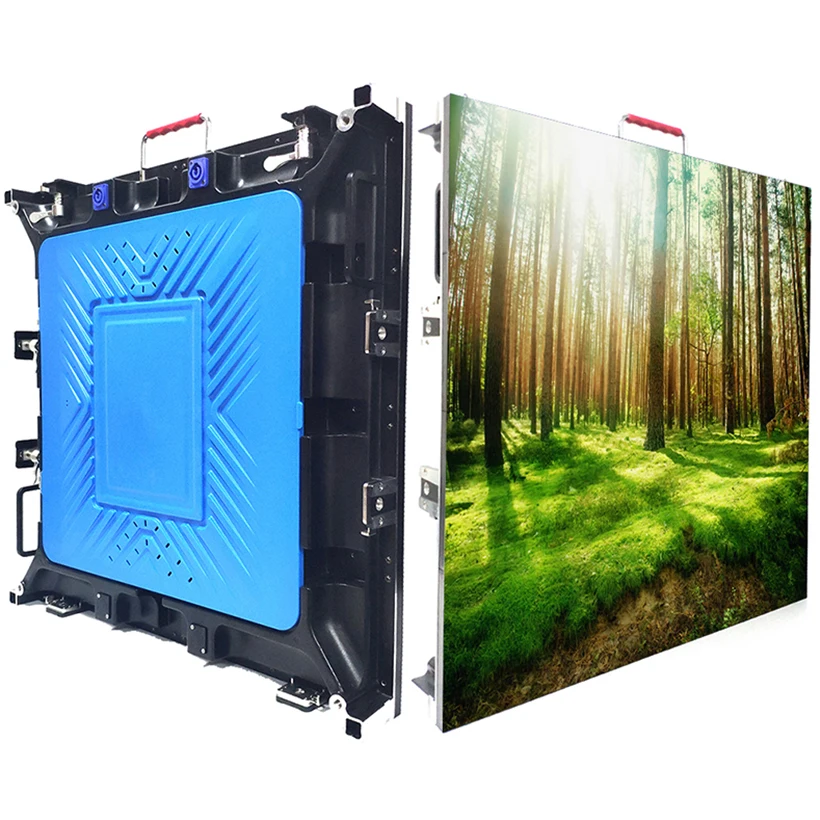 Pantalla Visual Media Led Display Screen Panels Advertising Led Screen Indoor P4 512*512mm Full Color Rental Led Video Wall