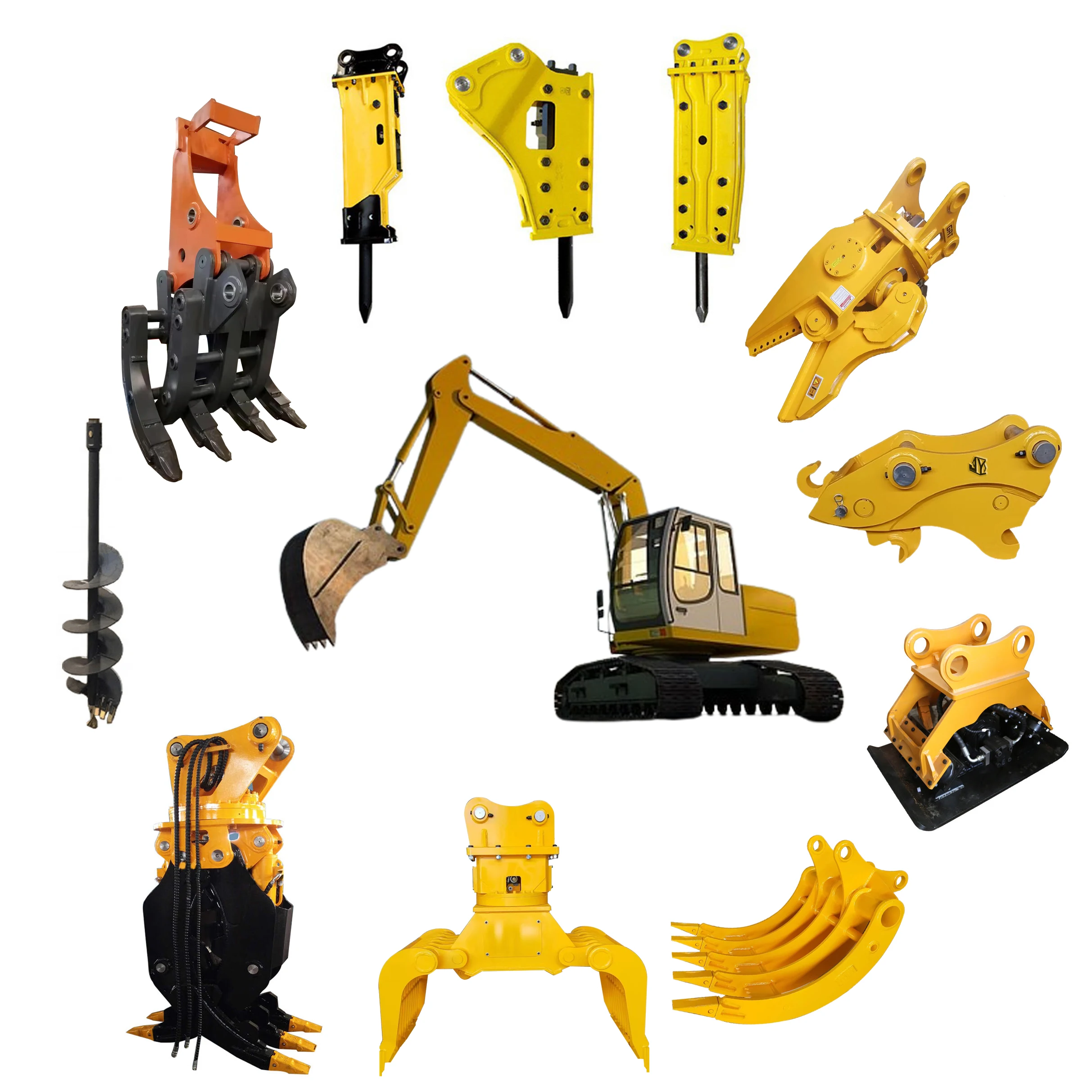 Construction Machinery Concrete Stone Hammer Hydraulic Rock Breaker for Excavator