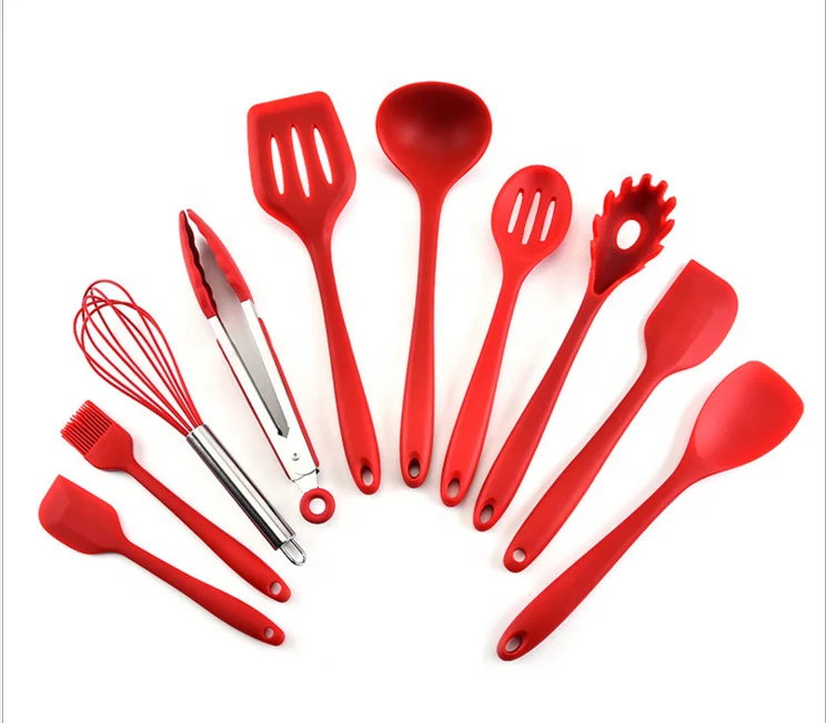 Kitchen Cooking Utensils Kitchen Gadgets Utensilios Accesorios De Cocina Cookware Tools Set Silicone Kitchen Saptula Utensils