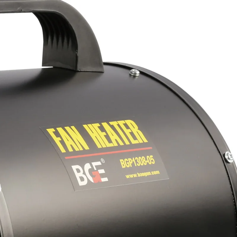 5000W Three Phase Big Air Output and Power Heating Electric Industrial Fan Heater with Built-in Thermostat